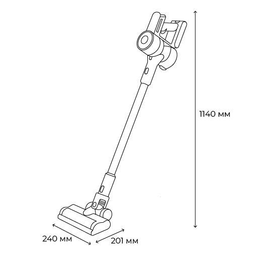 Схема Вертикальный пылесос Wollmer D707 Sapphire