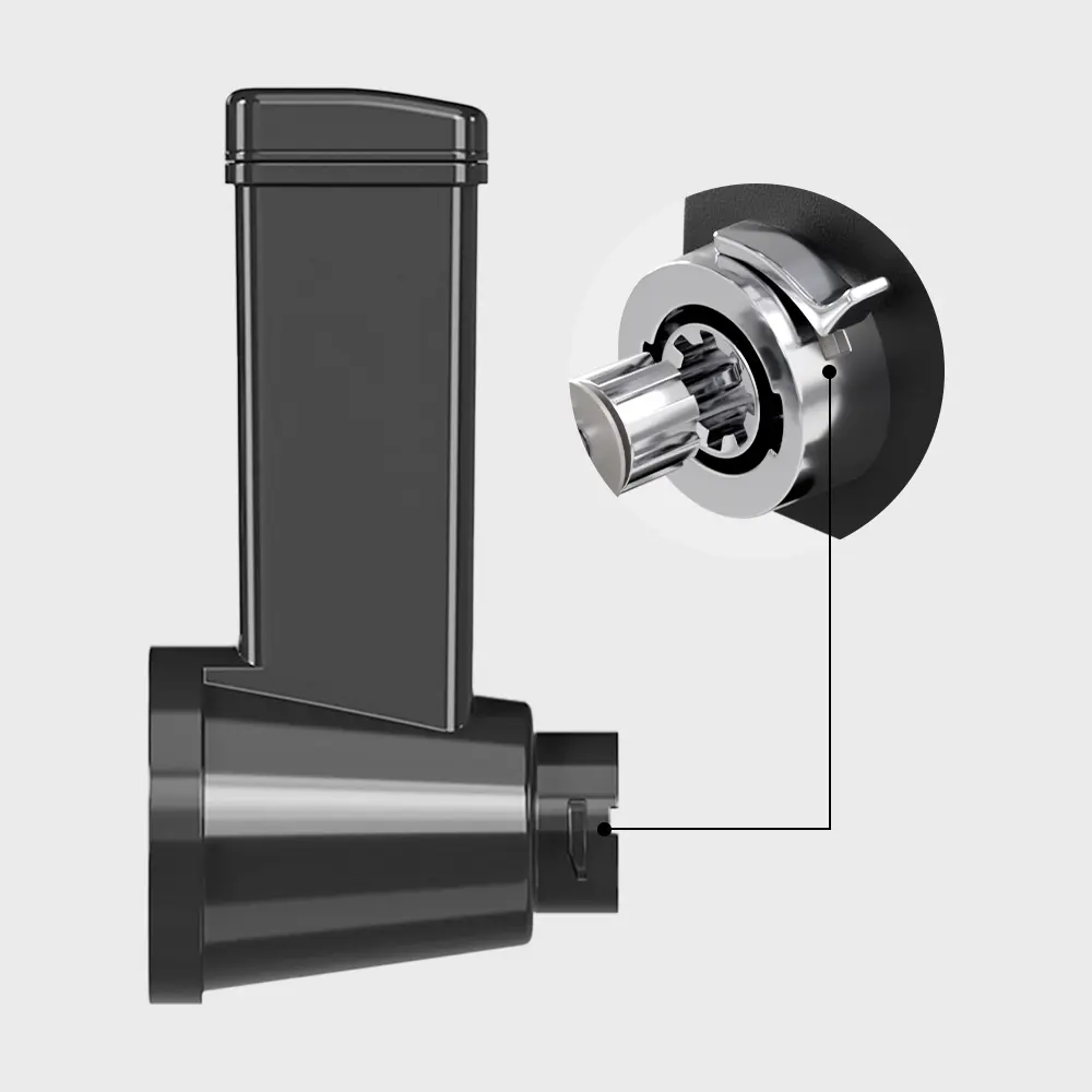Насадки-овощерезки с проталкивателем для мясорубок Wollmer M905/M909