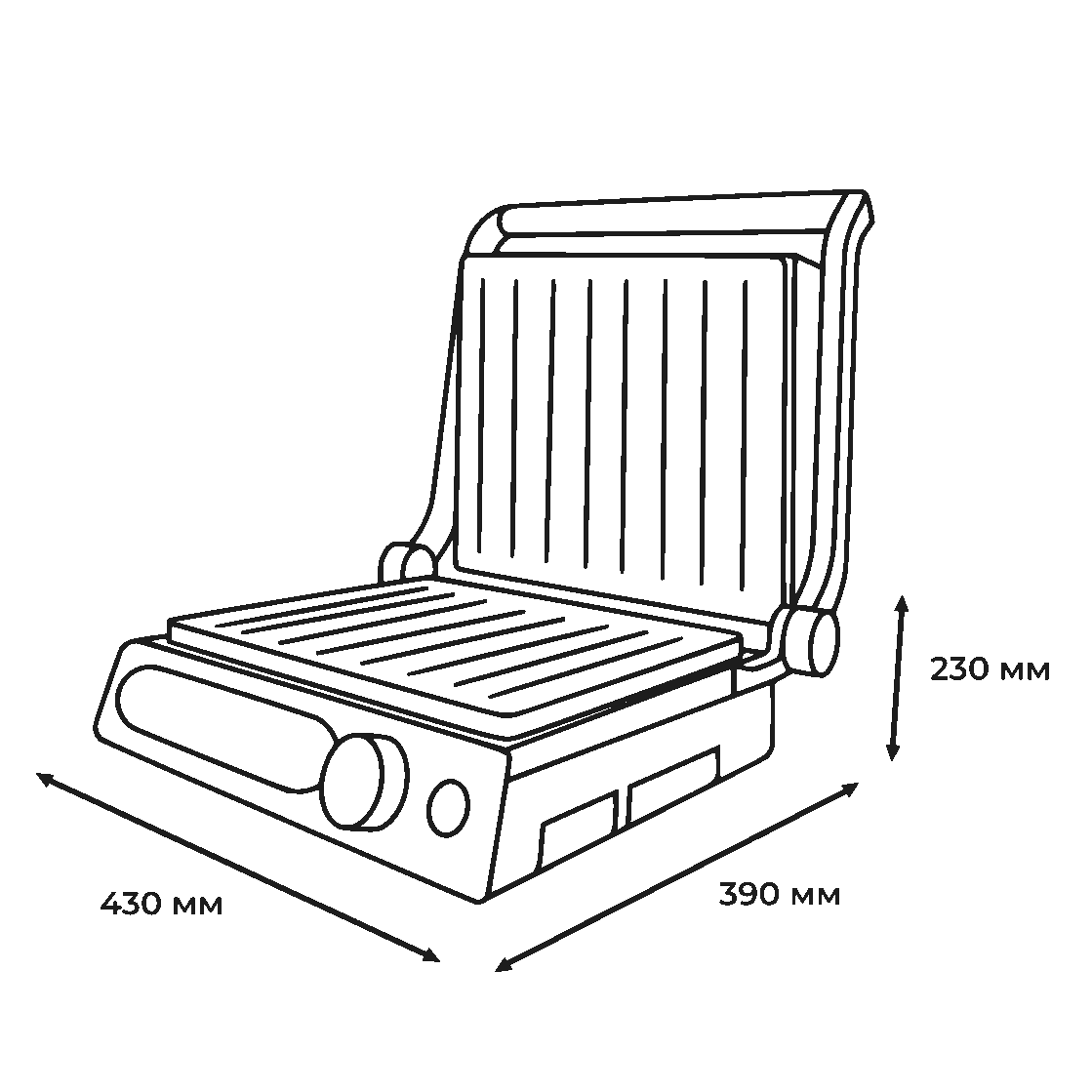 Схема Электрогриль Wollmer S805 Monolith