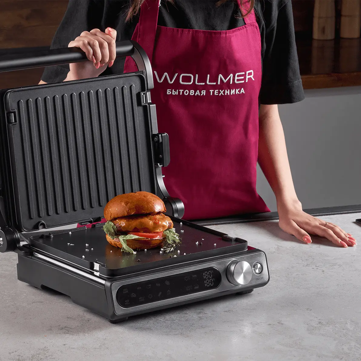 Электрогриль Wollmer S805 Monolith