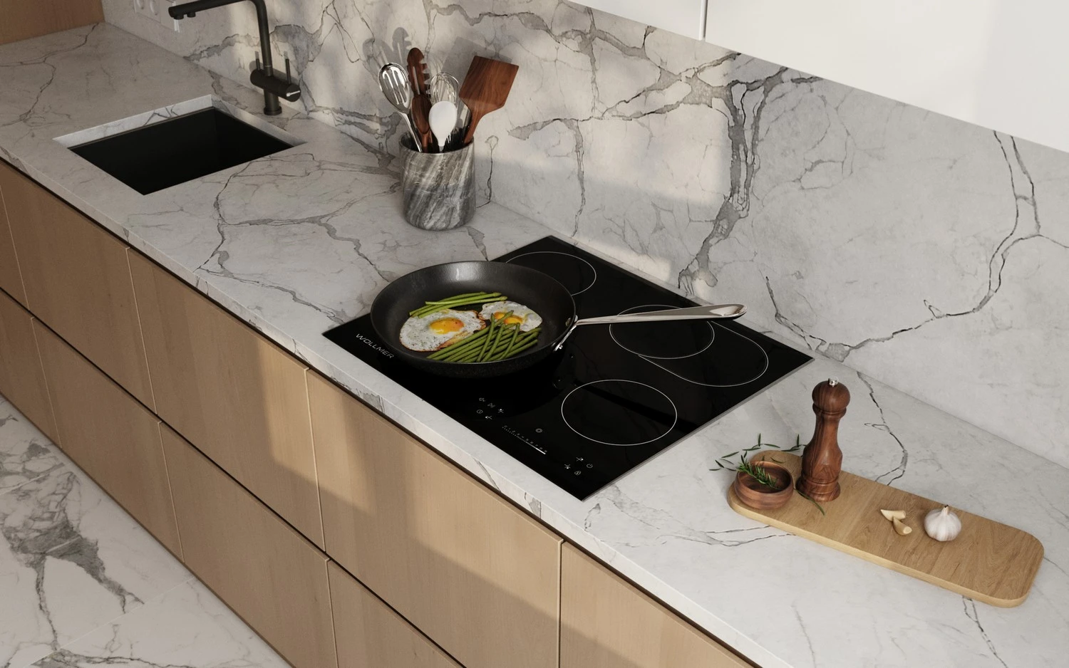 Электрическая варочная панель Wollmer H40 Onyx