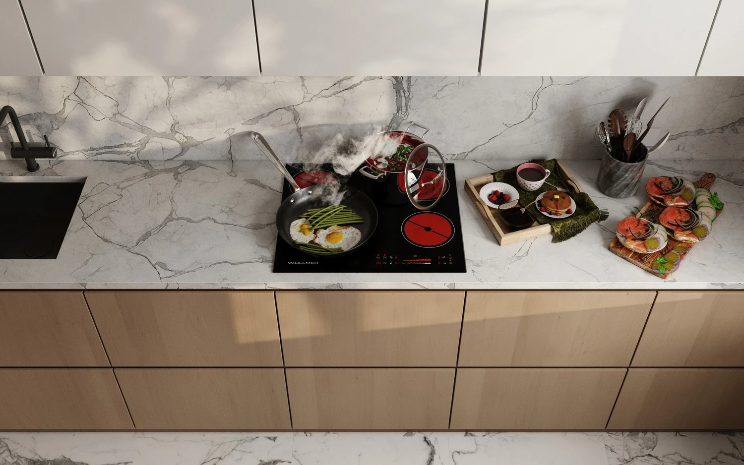 Электрическая варочная панель Wollmer H40 Onyx