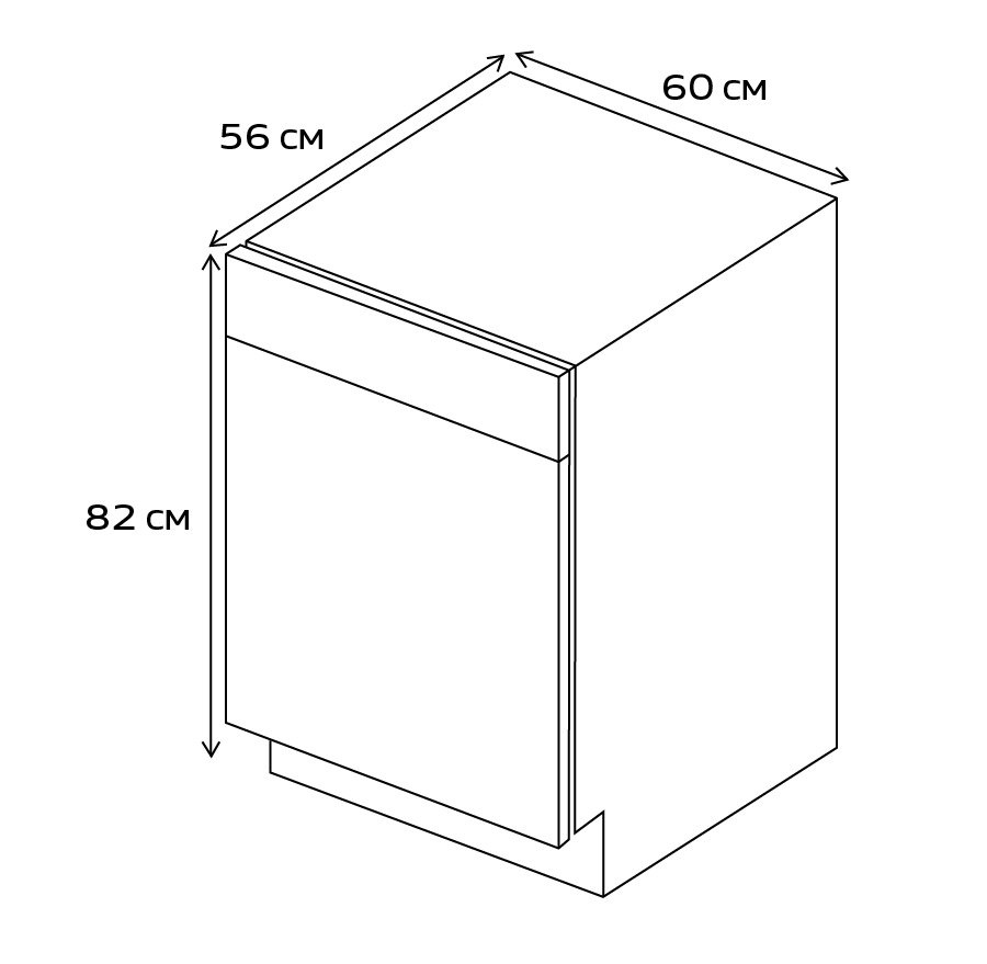 Схема Посудомоечная машина Wollmer A60 Monolith