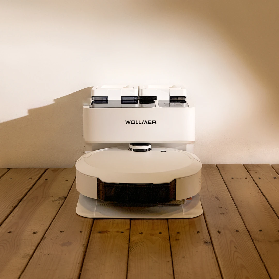 Робот-пылесос Wollmer F700 Luna cо станцией самоочистки