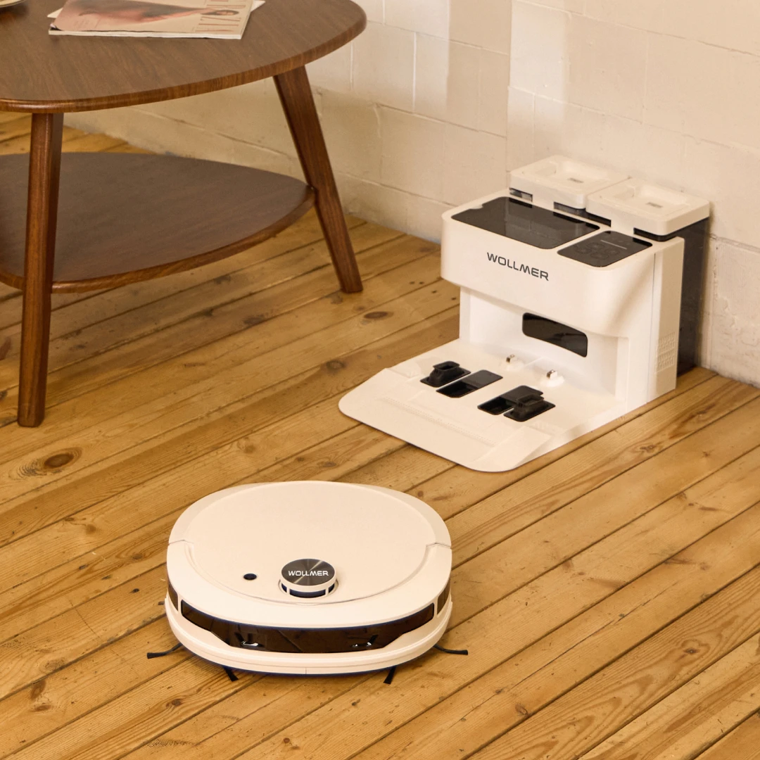 Робот-пылесос Wollmer F700 Luna cо станцией самоочистки