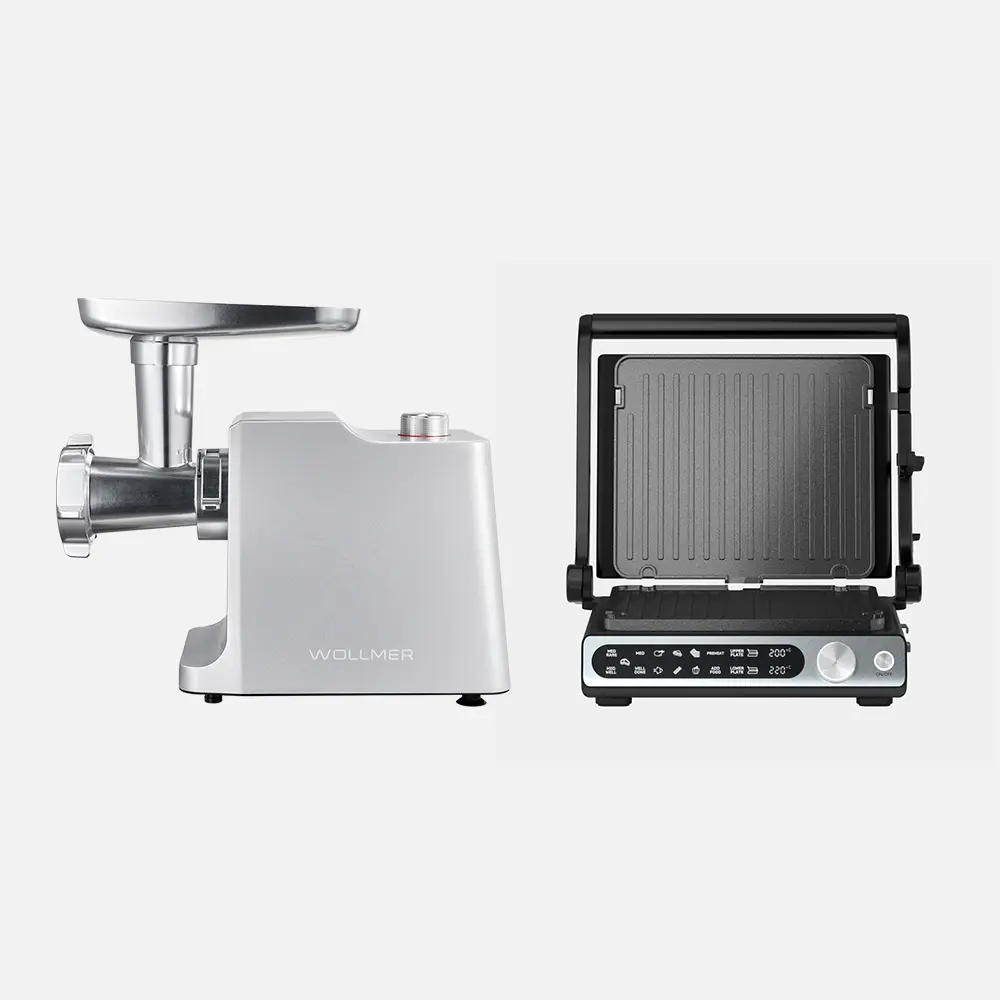 Комплект «Мясорубка M905 X-Power basic + Электрогриль S805»