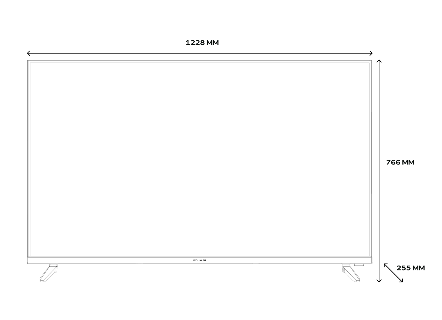 Схема Телевизор Wollmer HL55 Onyx 4K UltraHD