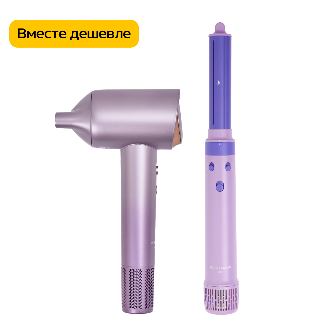Комплект «Фен R200 Camelia + Стайлер R300 Iris»